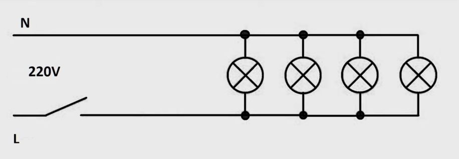 Diagram for parallelforbindelse