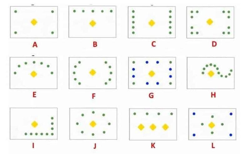 lysekroner layouts