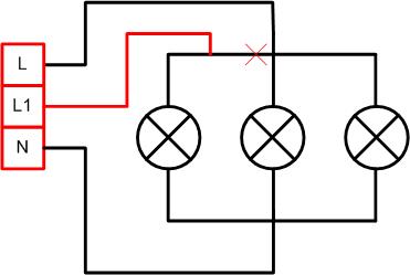 Lysekrone endelige diagram.