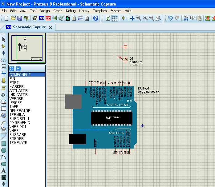 Arduino-simulering med