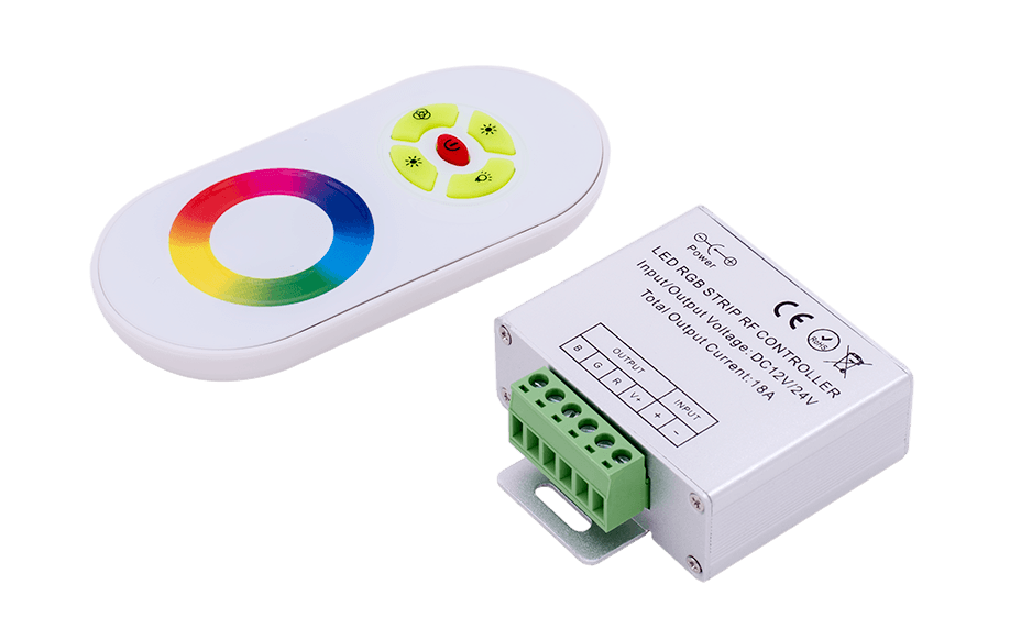 RF-controller til 12/24 V og op til 18 A strøm.